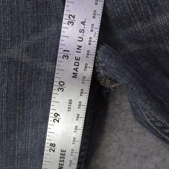 Levis 550 Jeans Mens 40x32 Blue Denim Relaxed Fit Tapered Leg Medium Wash - Picture 4 of 10